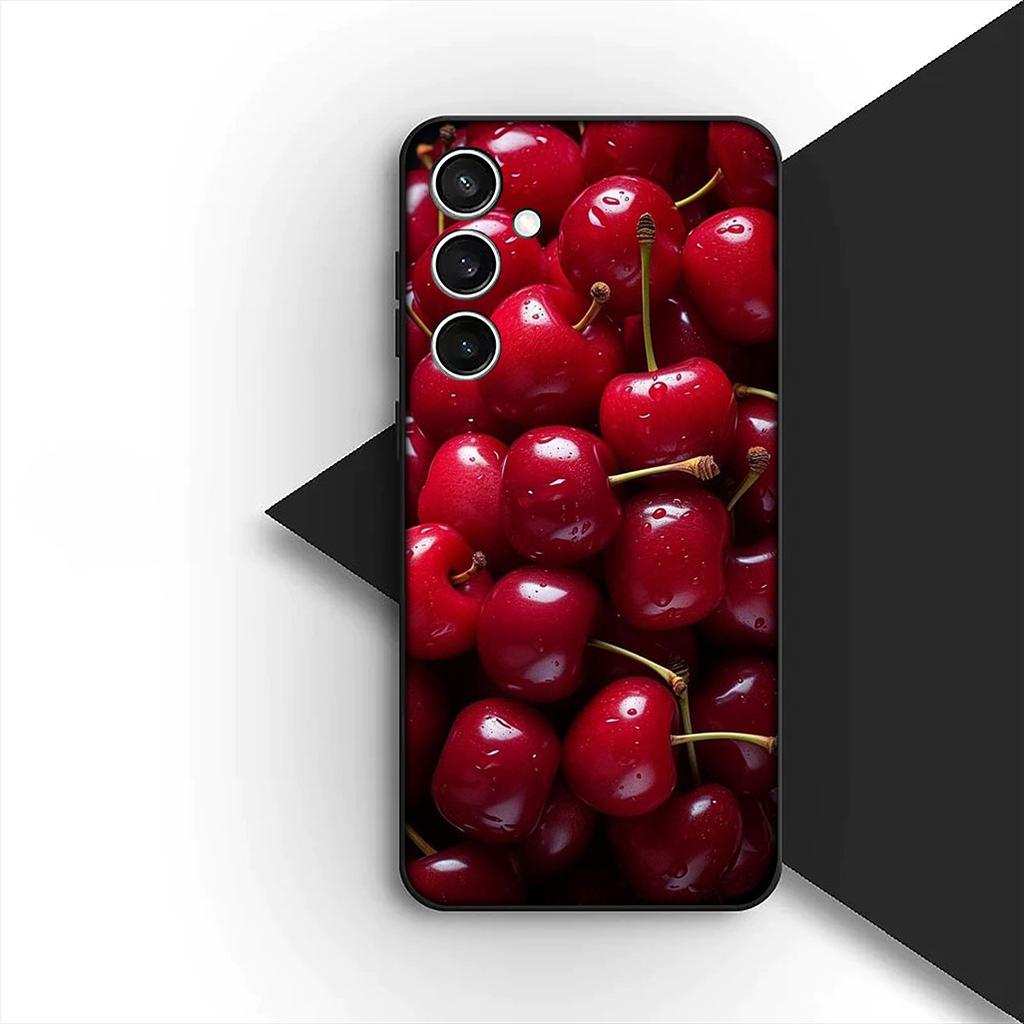 Cover for Xiaomi Poco C75 C65 C85 X7 X6 M8 F7 F8 Ultra F6 Pro Casing Phone Case Cherry Fruit Summer Strawberry Cherries