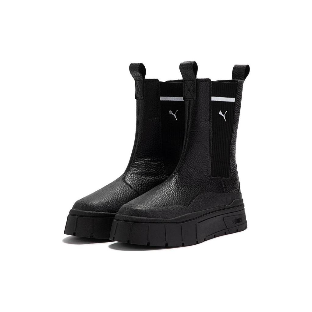 Puma  Mayze Stack Chelsea Boot Black Women Sneakers 386742-02