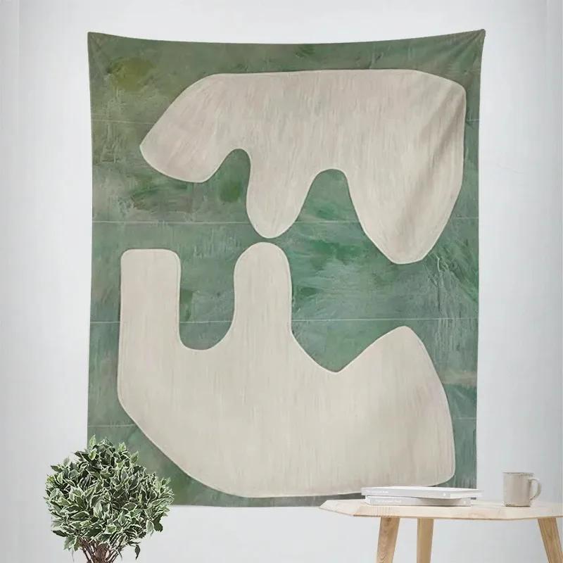 Home Wall Decoration Tapestry Simple Pattern Decoration Hanging Cloth Office Living Room Tapestry