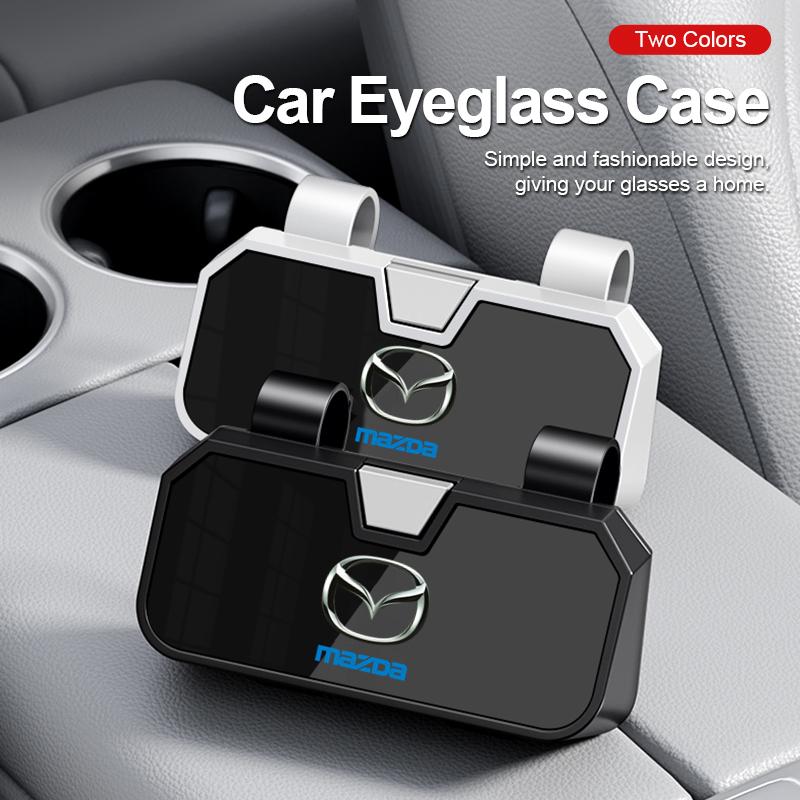 Car Multifunctional Storage Box Car Sunglasses Sunglasses Clipfor Mazda 3 bk bl 323 Axela Atenza CX-3 CX-4 CX5 Car Accessories vf2