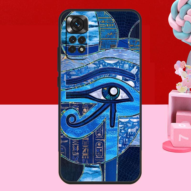 Egyptian Eye of Horus Art Case For Xiaomi Redmi Note 14 13 12 10 11 15 Pro Plus Redmi 15 C 10C 12C 13C 14C Soft Cover