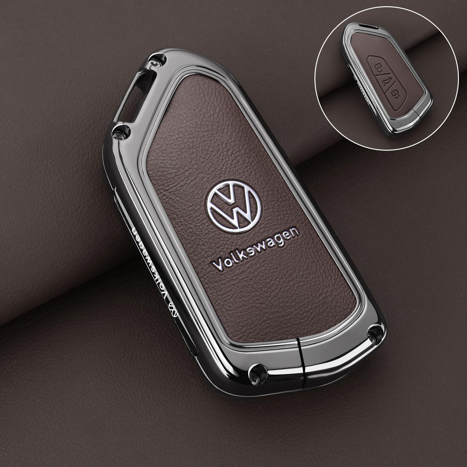 

For VW Car Key Cover Fob Case Shell Bag Accessories For VW Volkswagen Golf 8 MK8 ID3 ID4 Cupra 2020 Skoda Octavia A8 SEAT Leon