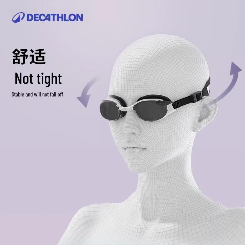 Decathlon Prescription Anti-Fog Swimming Goggles