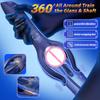 Automatic Travel Portable Vibrating Exercise Silicone Male Masturbator Cup - Adult Sex Toy for Men