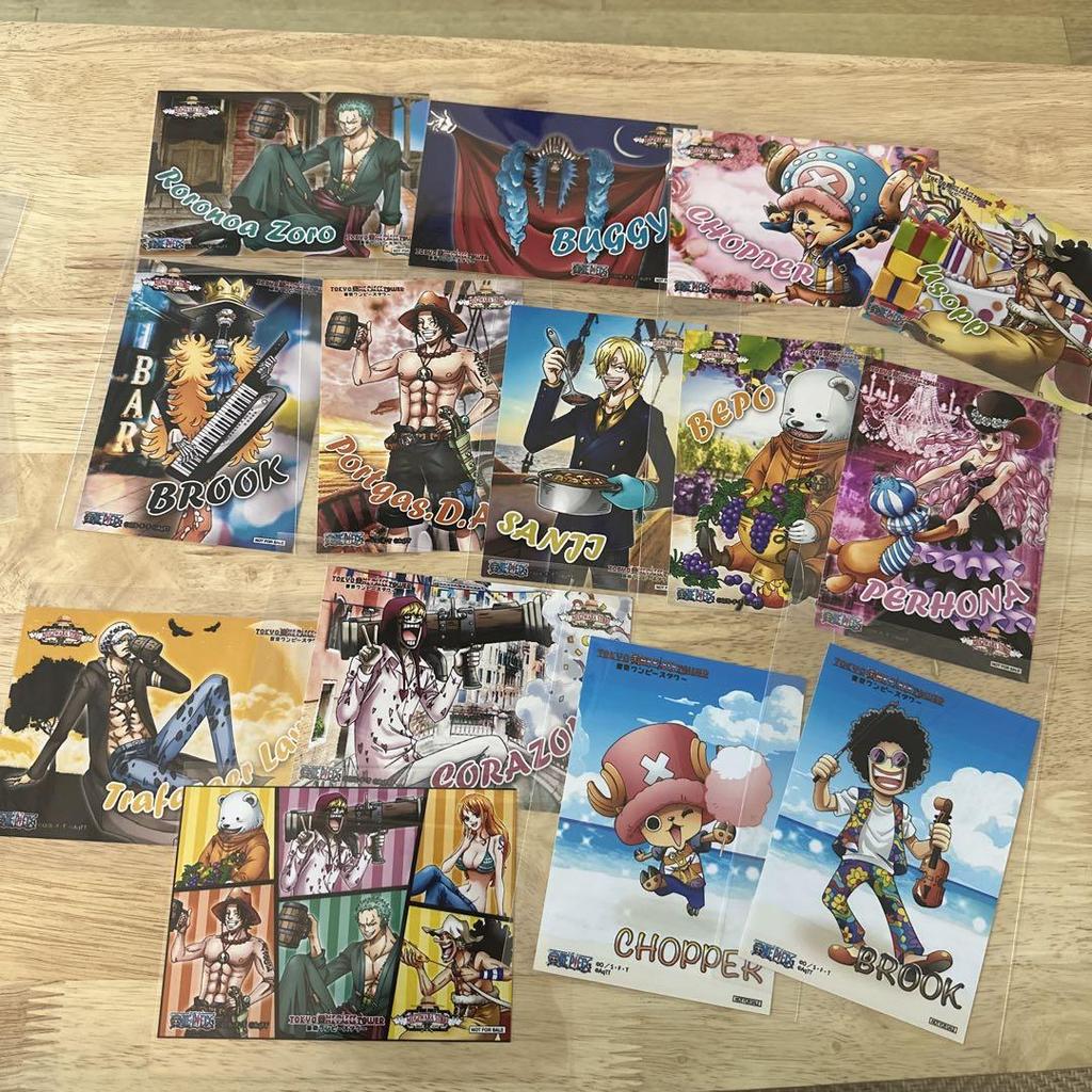 [USED] One Piece Tokyo Tower Limited Edition Bromide Bonus Rare Item