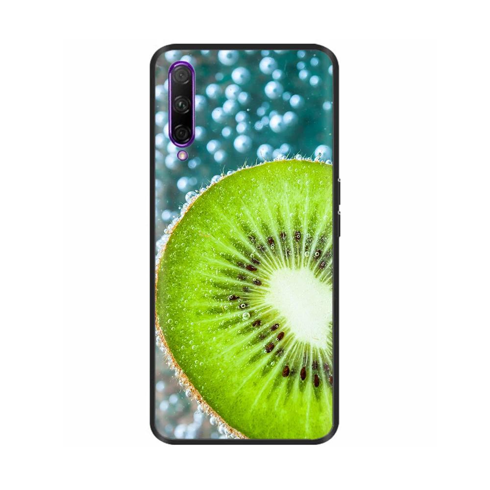 Black Silicone Case For Huawei P Smart Pro Case Cute Soft Cover for Huawei P Smart Pro Fundas PSmart Pro Protective Shell Capas