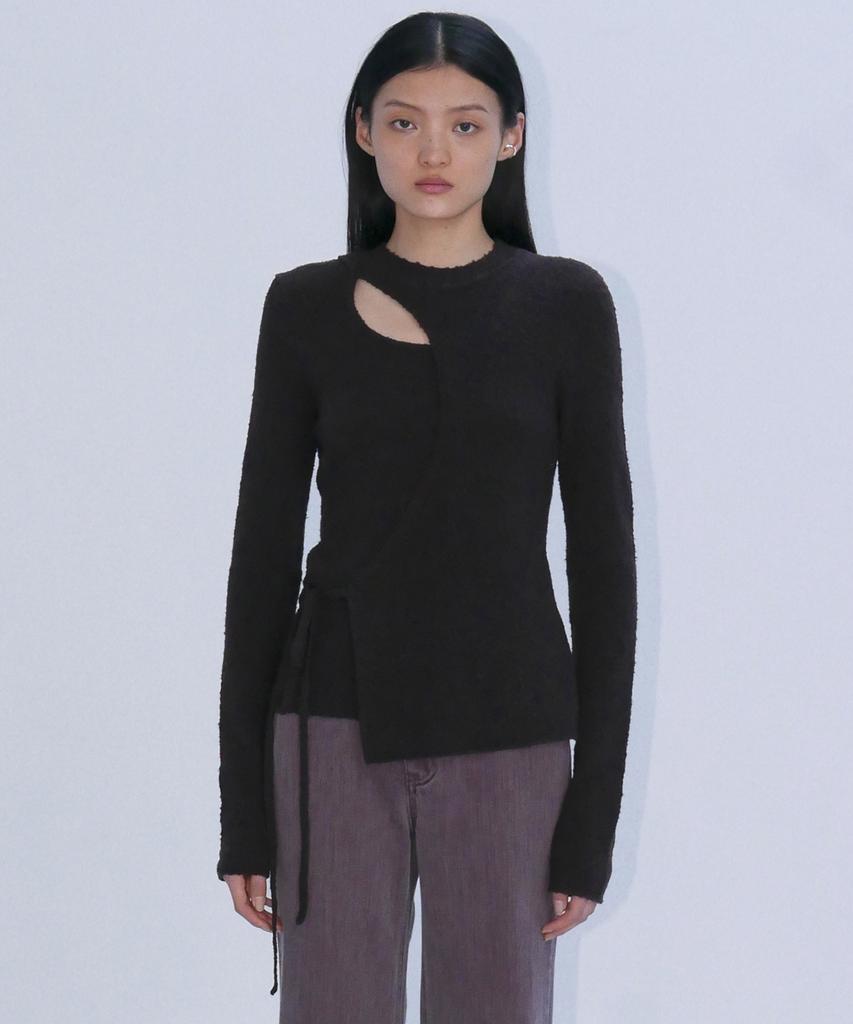 EN OR Side String Soft Knit – Brown