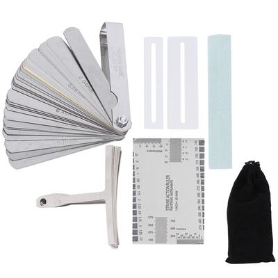 Guitar Tool Set Including Sander Radius Gauge String Action Ruler Fingerboard Guards