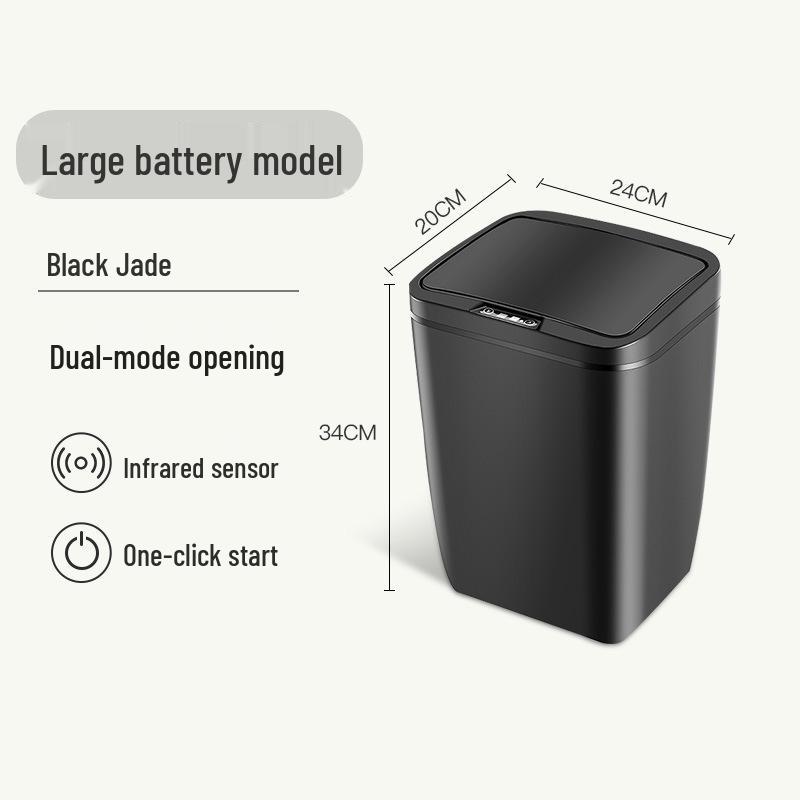 Smart Sensor Trash Can with Automatic Lid for Home