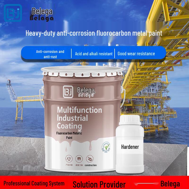 Belaga Heavy Anti-Corrosion Fluorocarbon Metal Paint 24KG
