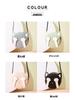 Korean Style Knitting Kit: DIY Crossbody Bag - Cute Student Fashion with Kitten Design