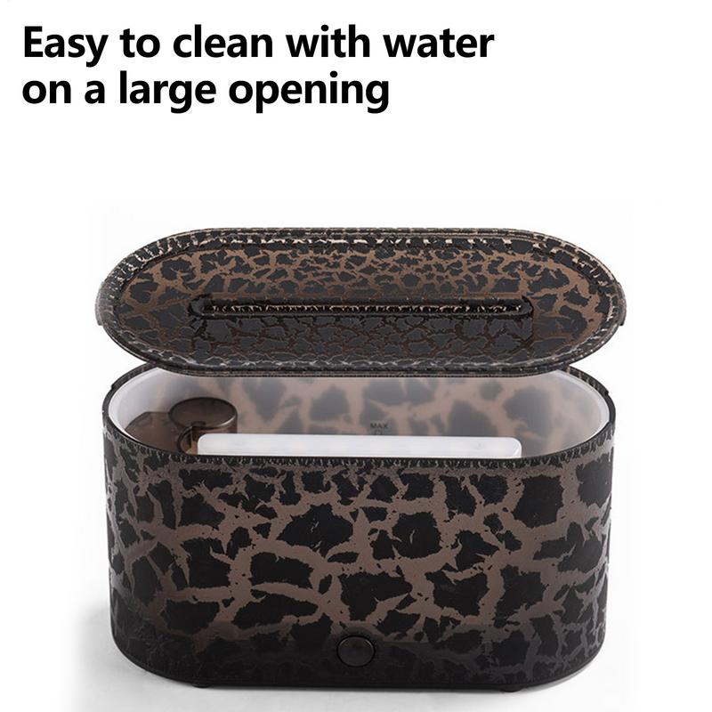 Fire Diffuser Crack Flame Air Diffuser Quiet Multi Functional Humidifier With Auto Shut For Bathroom Yoga Basement Spa Car Tent