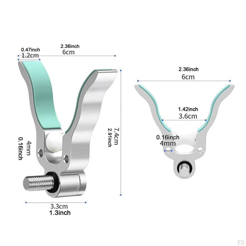 Aluminum Alloy Non-slip Fishing Rod Holder for River