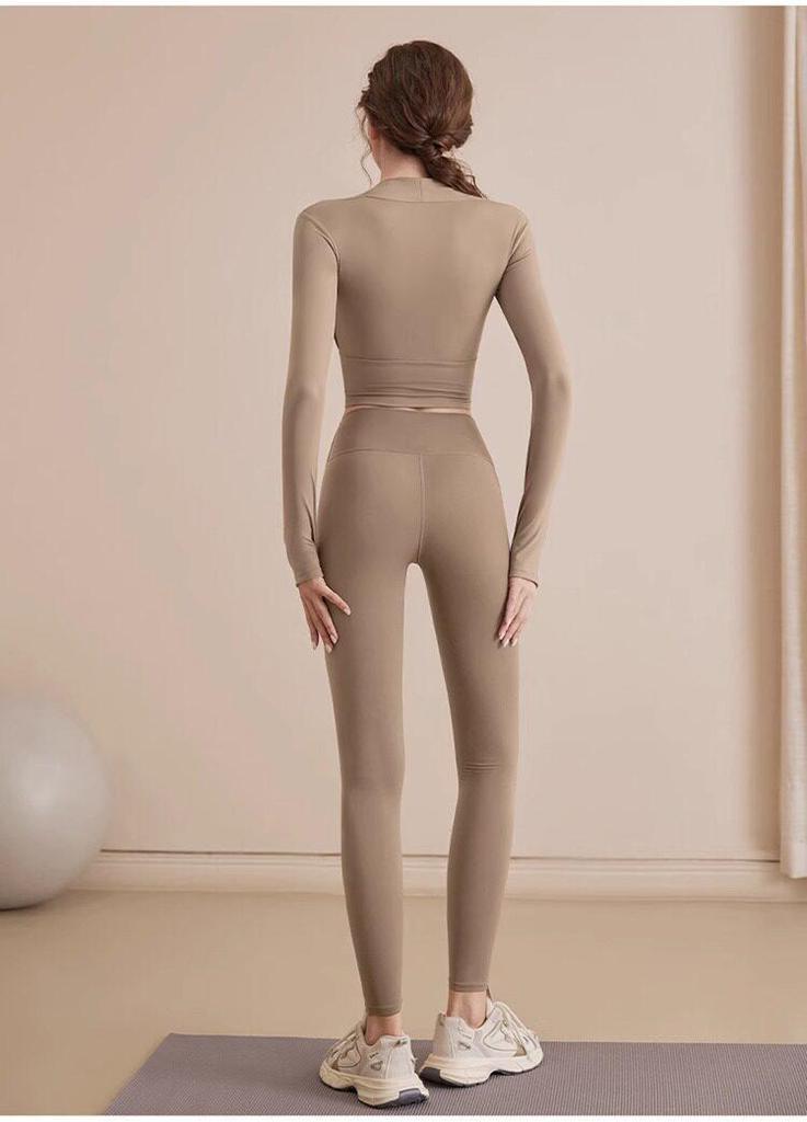High-Waisted Women's Yoga Pants: Bare-Feel, Butt-Lift, Tummy-Control for Training and Running