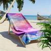 Colorful Pastel Cloud Print Beach Towel Quick-drying for Travel Outdoor Sports Jogging Beach and Swimming