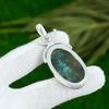Sterling Silver Throat Chakra Natural Tibetan Turquoise New Wife Pendant Jewelry
