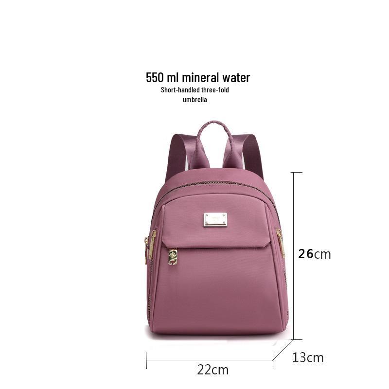 New Women's Lightweight Oxford Cloth Mini Fashion Backpack - Waterproof and Trendy