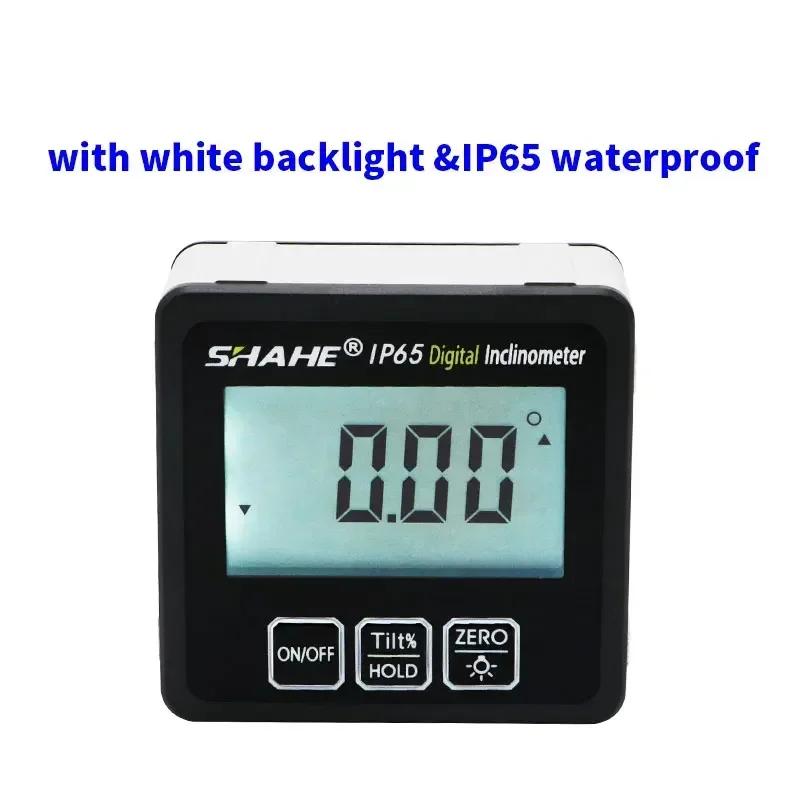 Magnetic Digital Inclinometer Level Box Aluminum Alloy Angle Meter Finder Protractor