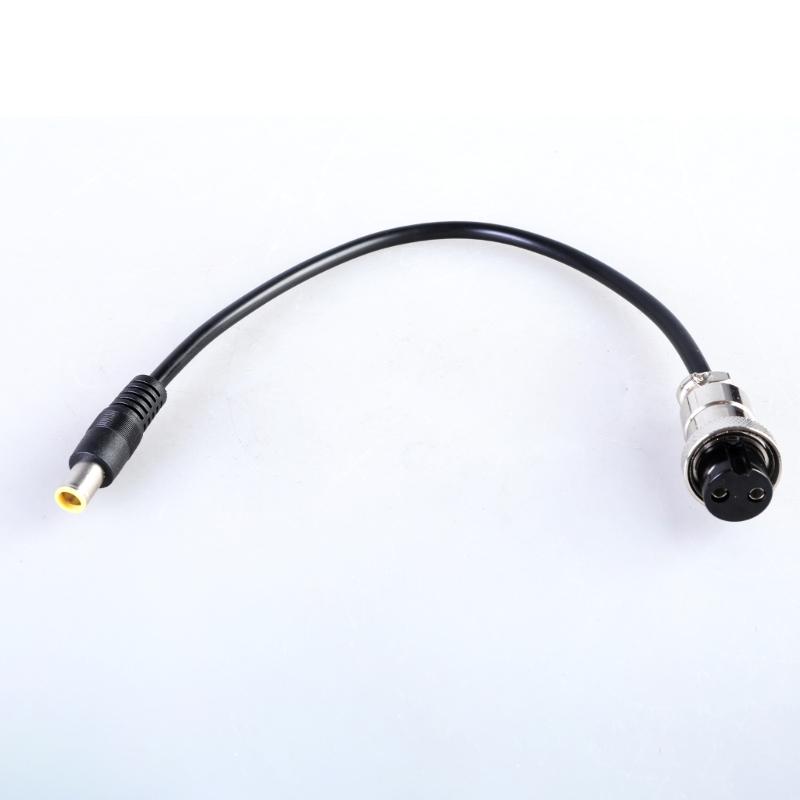 7.9x0.9mm Male To GX20 Female Connector Power Cable 31cm 150W Charging Cord For Portable Power Stations And Laptops