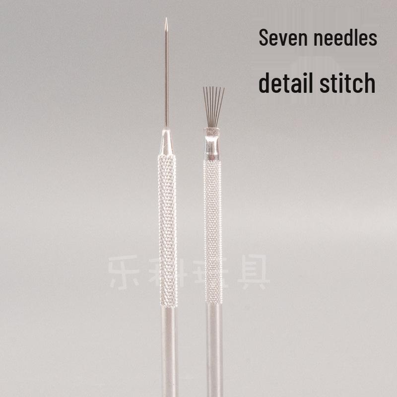 

Ultra-Light Seven-Piece Clay Carving and Shaping Tool Set with Texture Brush