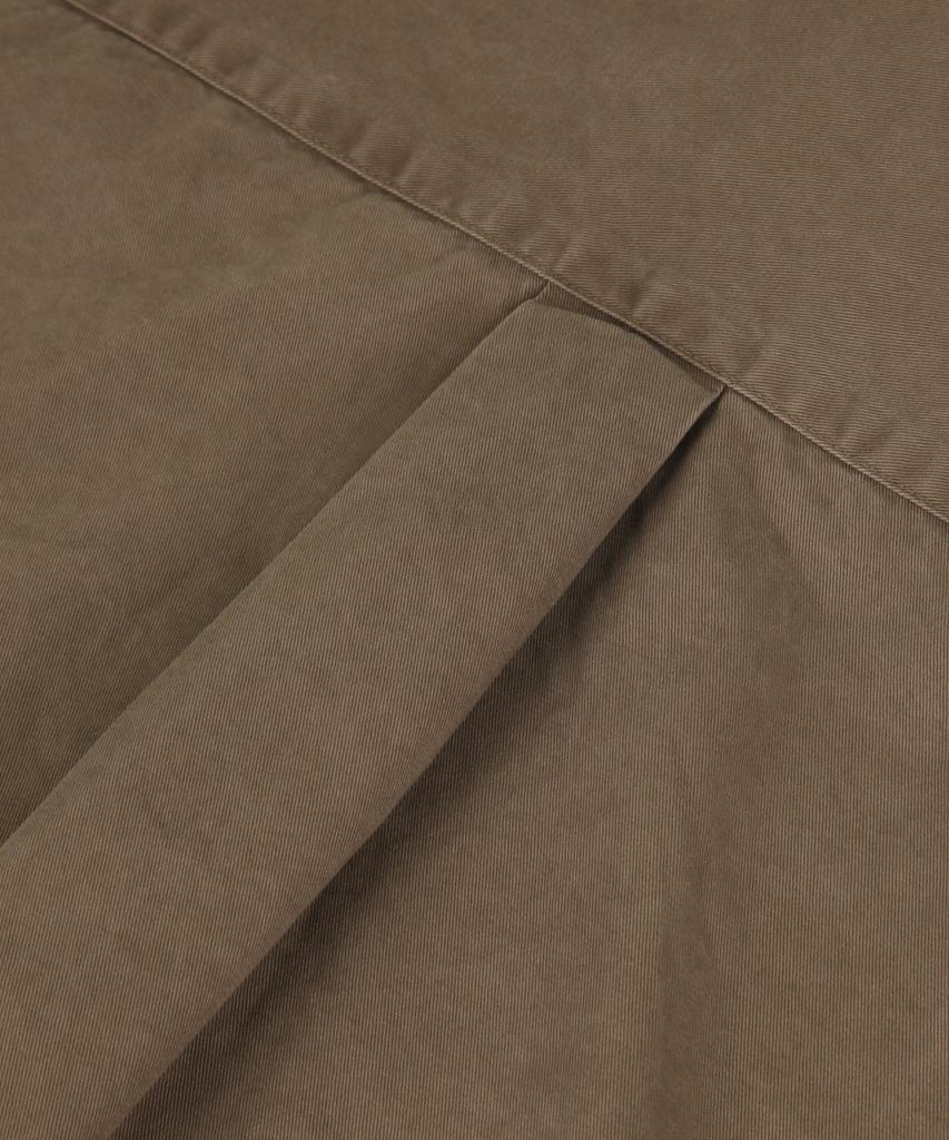 ORIGINALDAY Vintage Oversized Pigment Washed Shirt Brown