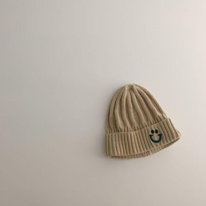 Baby Wool Hat Autumn and Winter Knitted Warm Baby Hat Versatile Boys and Girls Pullover Hat