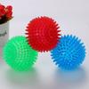 Lustiges Haustier Katze Hund Biss Igelball Ungiftig Molar Sound Quietschendes Kauspielzeug