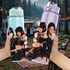 1PC Girl Band Pop Group Portrait Print 750ml Color Plastic Sports Water Bottle Leakproof Flip Straw Lid Suitable for Sports Office Home Use