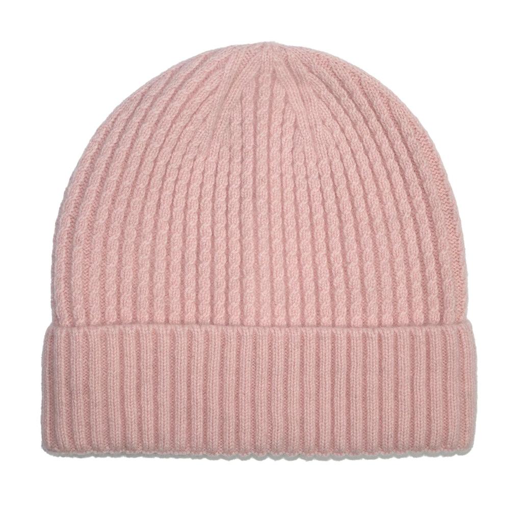 100% Pure Wool Beanie - Solid Color, Warm & Classic for Autumn/Winter, Fits Larger Head Sizes