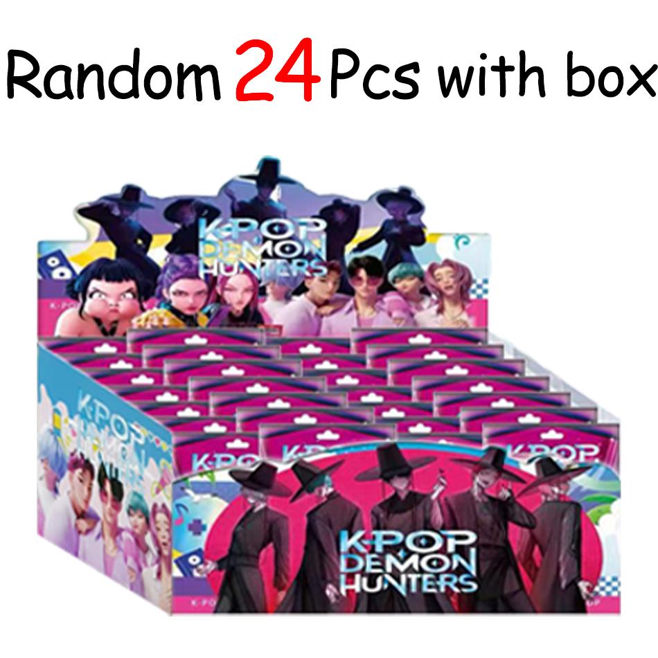 New Kpop Demon Hunters Figure Toys Collectible Blind Bag Demon Hunters Figurines Game Characters Pvc Model Action Figures Decor