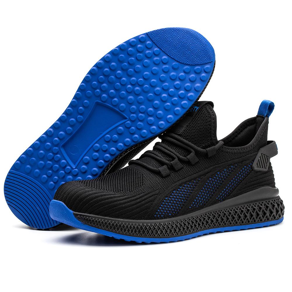 

Противоударная защитная обувь, мужская обувь со стальным носком, устойчивые к проколам, дышащие рабочие защитные ботинки, мужская строительная рабочая обувь, мужские кроссовки 40