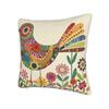Colorful Bird Floral Pillow Cover  Kawaii Pillow Case For Office Car Home Decor Comfy Pillowcases Gift Idea