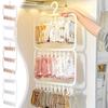 26/18 Clip Laundry Hanger Multi-Layer Drying Rack BPA-Free for Baby Clothes Socks Underwear Heavy Duty for Apartment Nursery Small Spaces