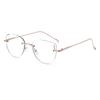 Elegant Rimless Women's Photochromic Myopia Glasses – Ultra-Light, Gold Wire Design for a High-End Fashion Look