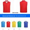 Custom Charity Event T-shirt Vest with Logo Printing for Volunteers
