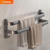 YIWE Bohrerfreier Aluminium-Handtuchhalter für das Badezimmer