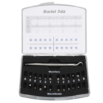 Dental Roth Bracket Mini Metal Tooth Braces Ortho Brackets 0.022in 345 Hooks Self Ligating Brackets