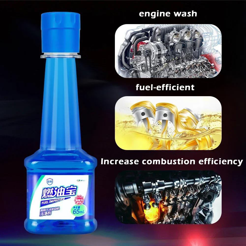 10 Pcs Car Fuel Gasoline Injector Cleaner Gas Oil Additive Remove Engine Carbon Deposit Increase Power In Oil Ethanol Fuel Saver