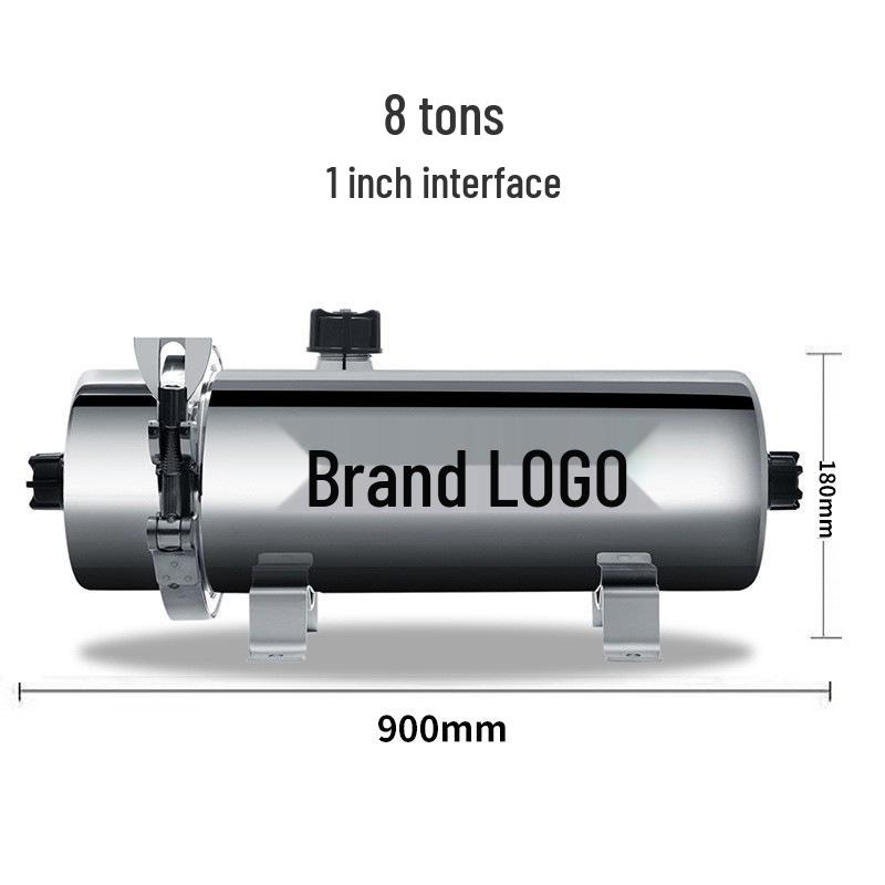 High-Flow Yellow Mud Water Filter Stainless Steel Ultrafiltration Kitchen Purifier for Whole House Central Water System