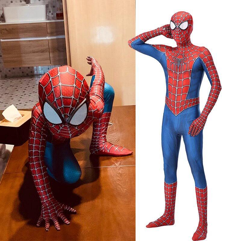 Children's & Men's Spider-Man & Iron Man Costume Onesie
