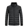 Unisex Winter Graphene Heated Stand-up Collar Down Jacket - Lightweight, Loose, 80% White Duck Down