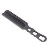 Metal Hair Comb Aluminum Fine Tooth Hair Cutting Flat Top Clipper Comb for Professional Stylists and Barbers