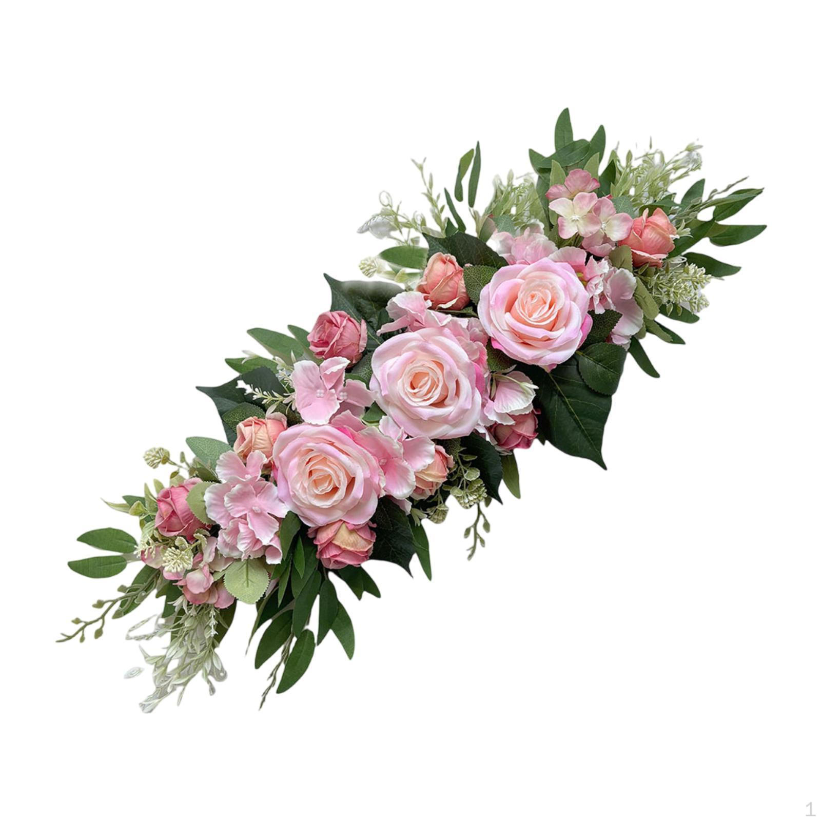 

Artificial Wedding Arch Arrangement Flower Flowrop Telespí Center темно-рожевого кольору