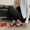 Fashion Eilyken Summer Designer Wedges Slippers Women Pointed Toe Thin Low Heels Party Ladies Slide Shoes Zapatos De Mujer