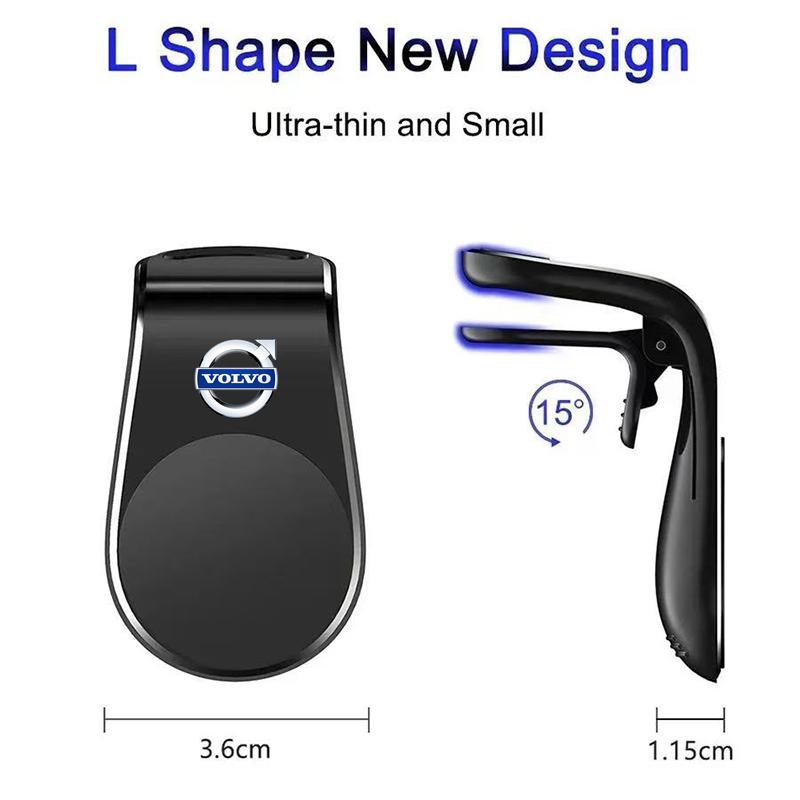 Magnetic Mobile Phone Holder Strong Magnetic Adsorption Car Phone Stand For Volvo Polestar AWD V50 S60 XC60 S40 XC40 XC90 V60