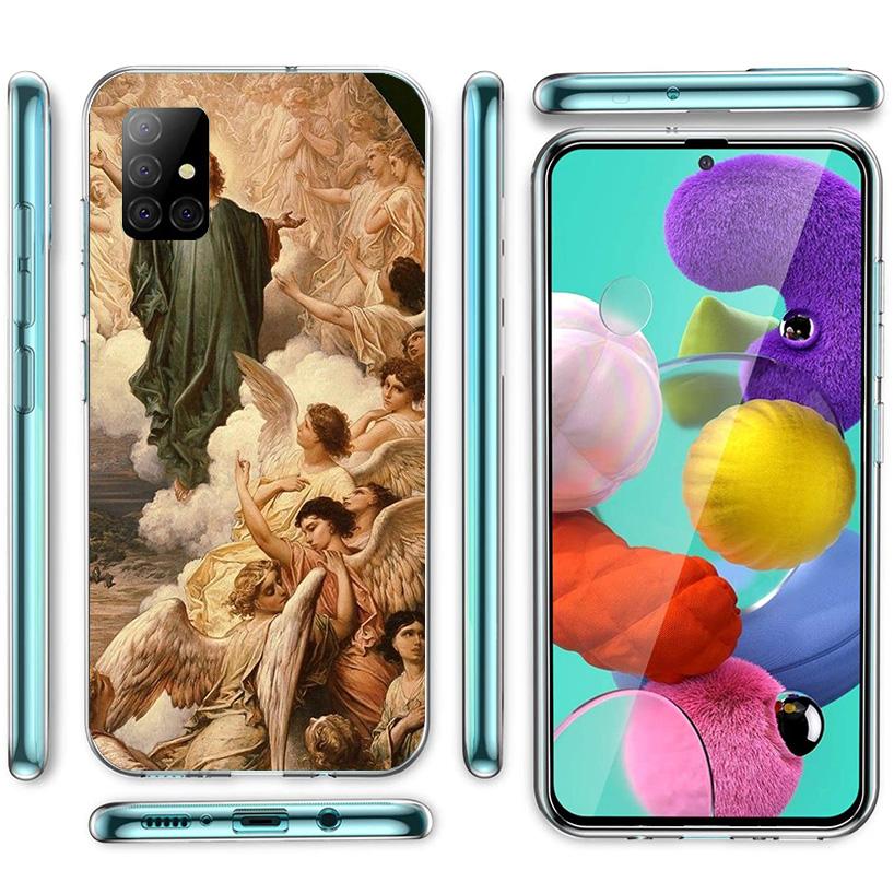 Renaissance Art Painting Phone Case For Samsung Galaxy A52 A32 A22 A12 A51 A31 A50S A30S A20S A10S Note 20 Ultra 10 Plus S10 A72