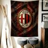 Ac Milan Crest Ornate Background Bedding 1 Duvet Cover 2 Pillowcase Without Core Bedding Set Duvet Cover And Pillowcase