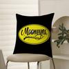 Cute Cartoon M-Mooneyes Pillow Case Comfort Sofa Bed Silky elegant Invisible zipper Decorative cushion cover