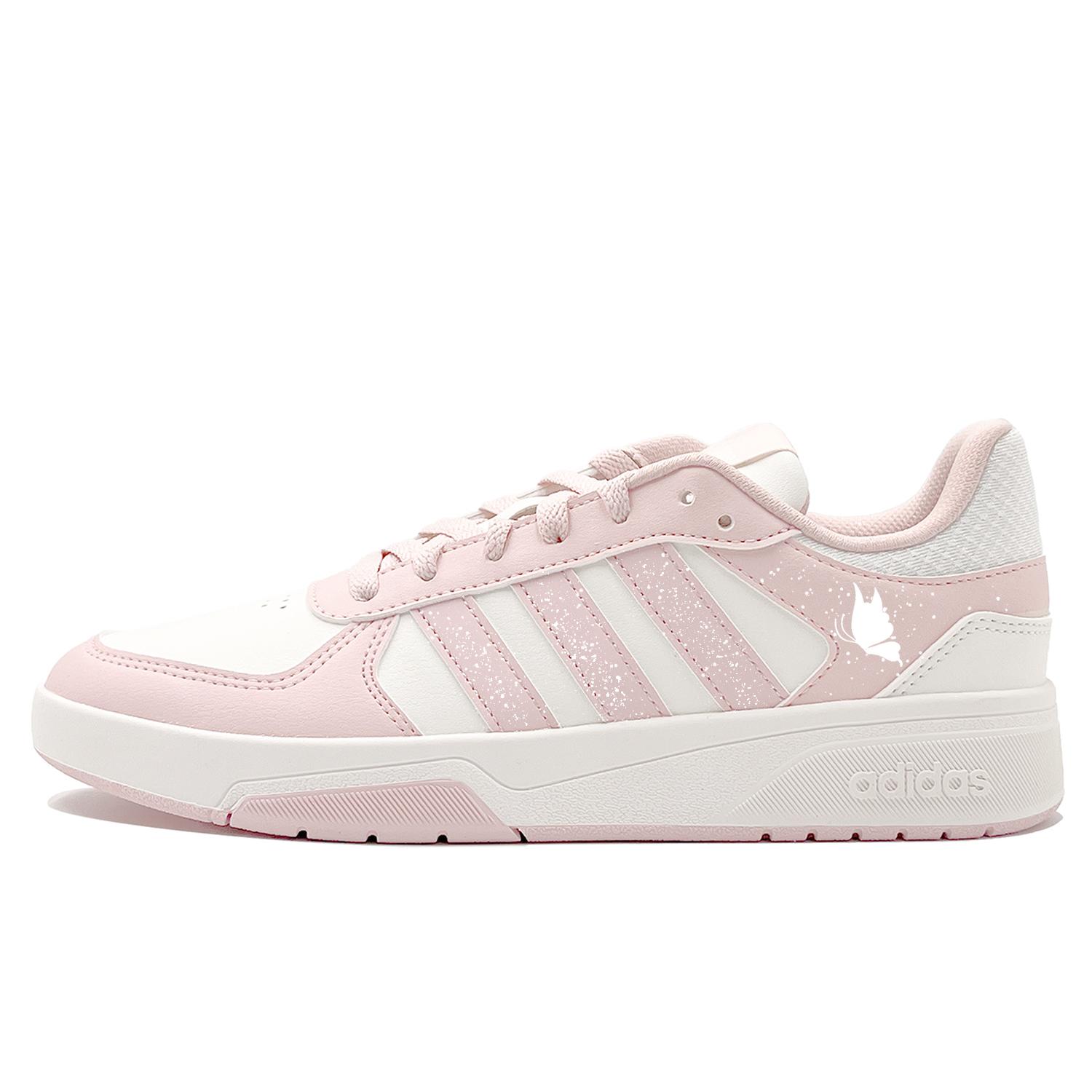 

Adidas COURTBEAT Simplify Into Butterfly Synthetic Leather Slip Resistant Cushioning Abrasion Resistant Low top KI6785(Team1432-) 36⅔