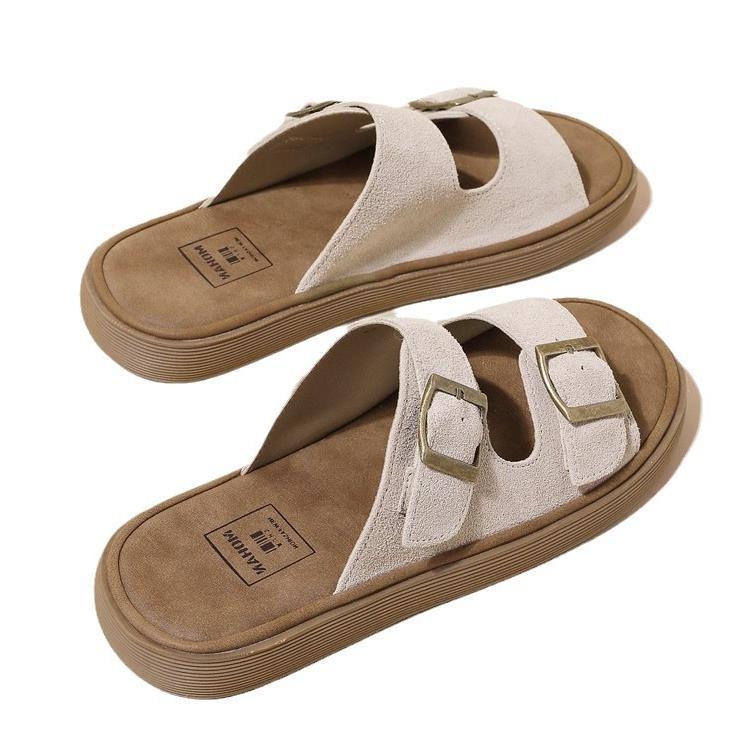 Zhongjia platform Boken shoes women's summer wear half slippers 2025 new beach shoes fishing Boken shoes cool slippers